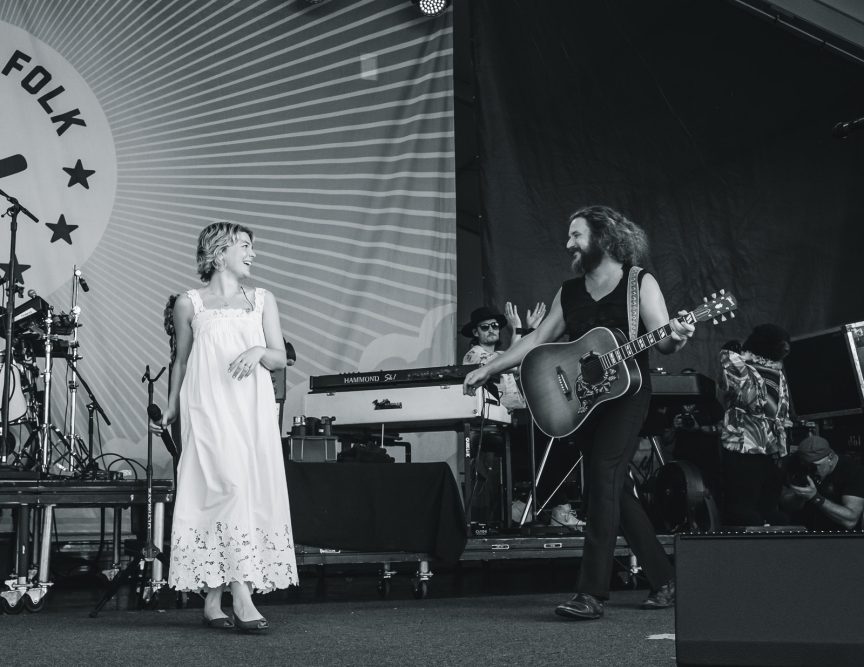 My Morning Jacket with Maggie Rogers at Newport Folk Festival 2023