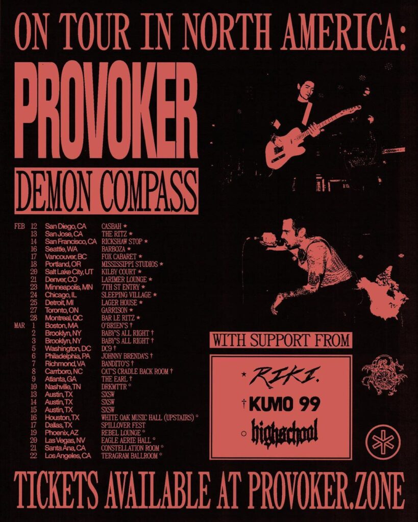 provoker tour