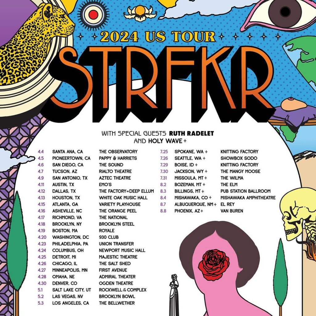 Tour news: STRFKR, Billy Strings, Sir Babygirl, Pantera openers, Big Ears, more