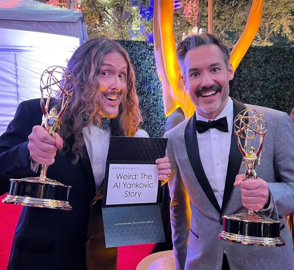 ‘Weird: The Al Yankovic Story’ wins 2 Emmys, including Outstanding Television Movie