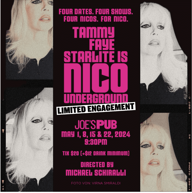 TAMMY FAYE STARLITE nico underground