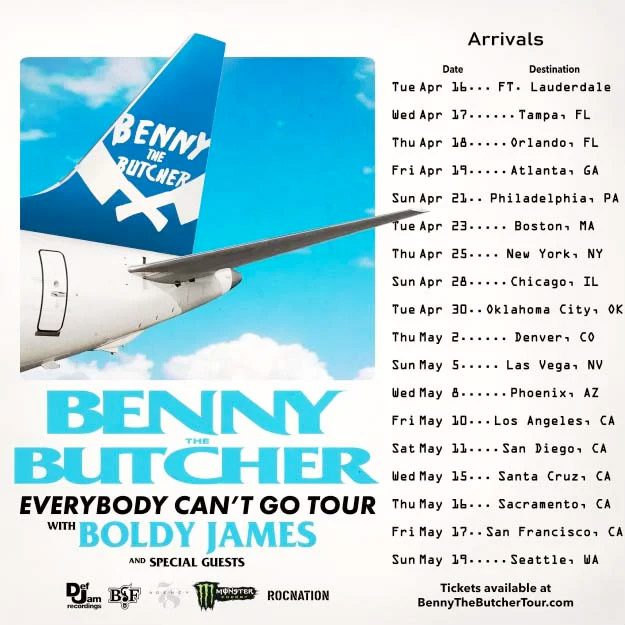 Benny the Butcher announces US tour with Boldy James