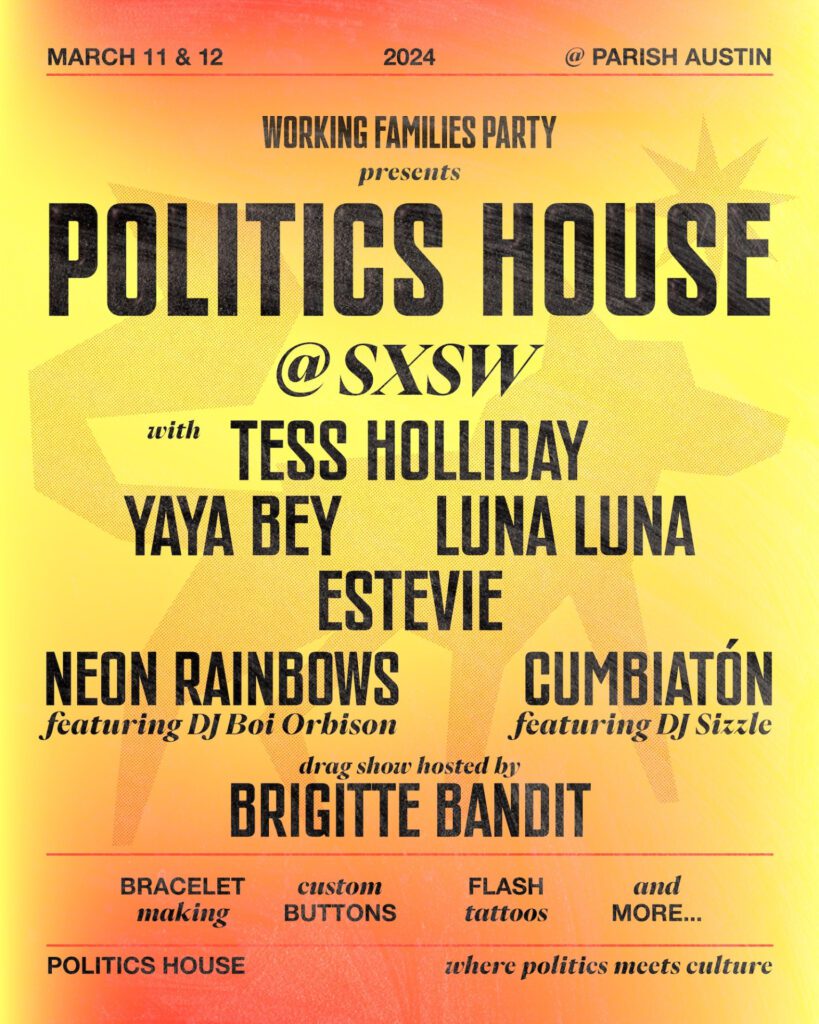 politics house flyer