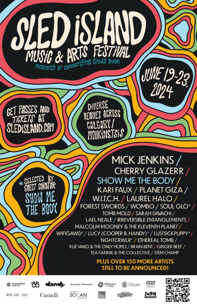 Sled Island announces 2024 initial lineup (guest curated by Show Me the Body)