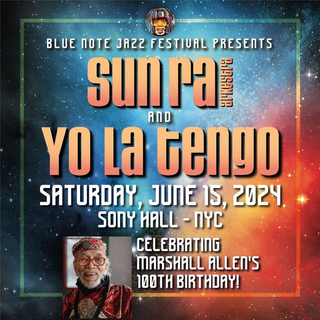 Yo La Tengo & Sun Ra Arkestra announce NYC show to celebrate Marshall Allen’s 100th birthday