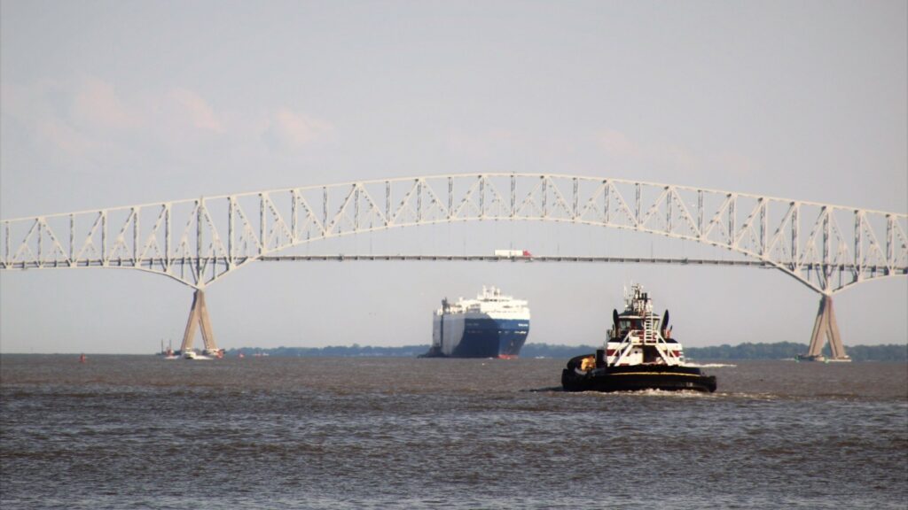 Active Search and Rescue Underway After Baltimore Bridge Collapses Following Ship Collision