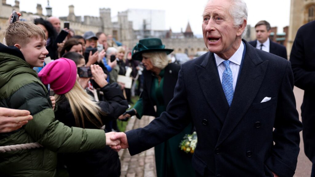 King Charles III Makes First Major Public Appearance Since Cancer Diagnosis at Easter Service