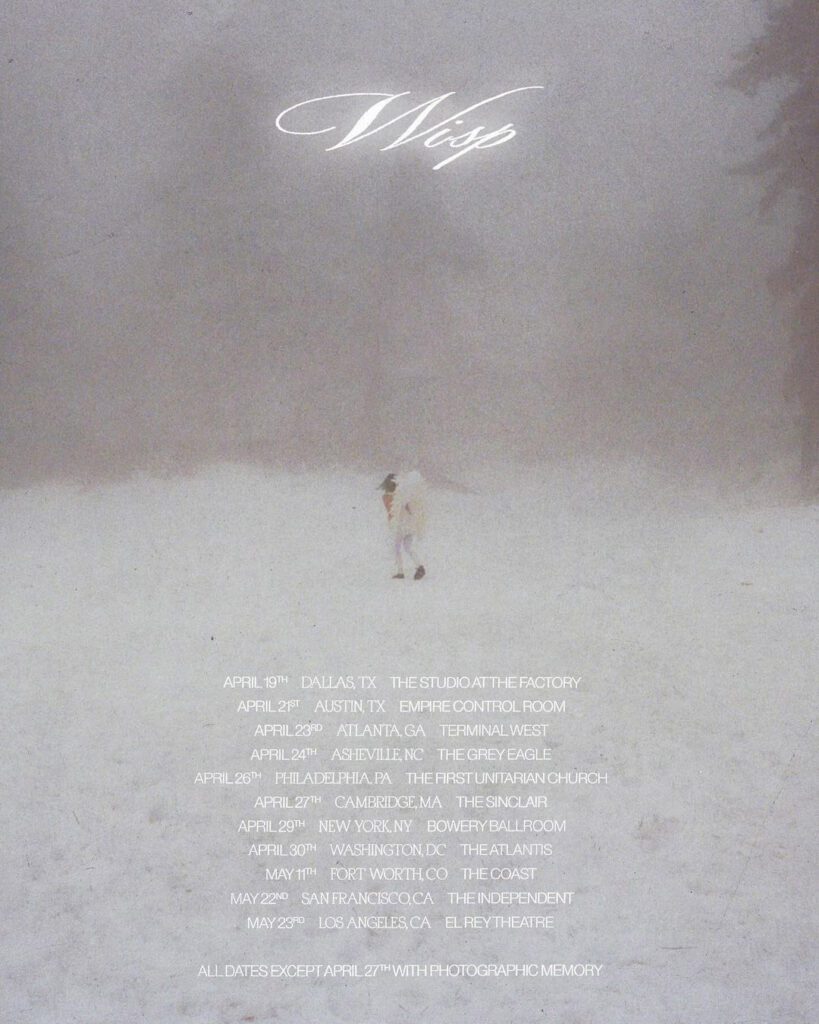 Wisp announces US tour with Photographic Memory