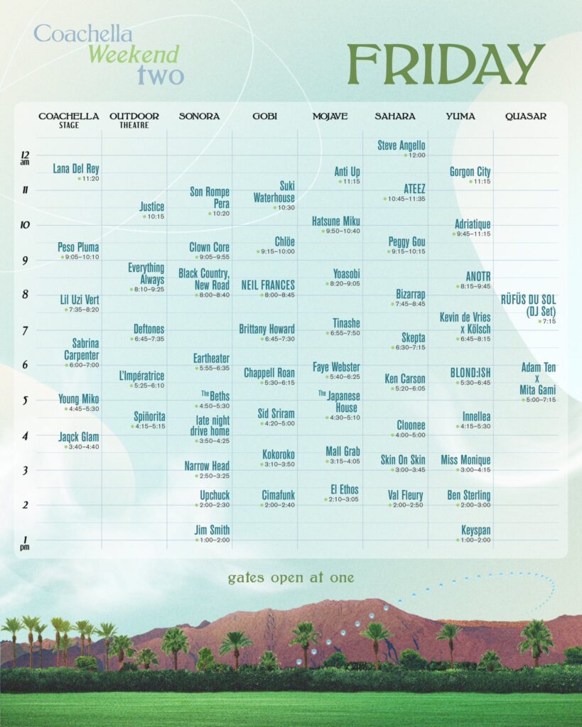 Kid Cudi added to Coachella 2024 weekend 2 ++ set times