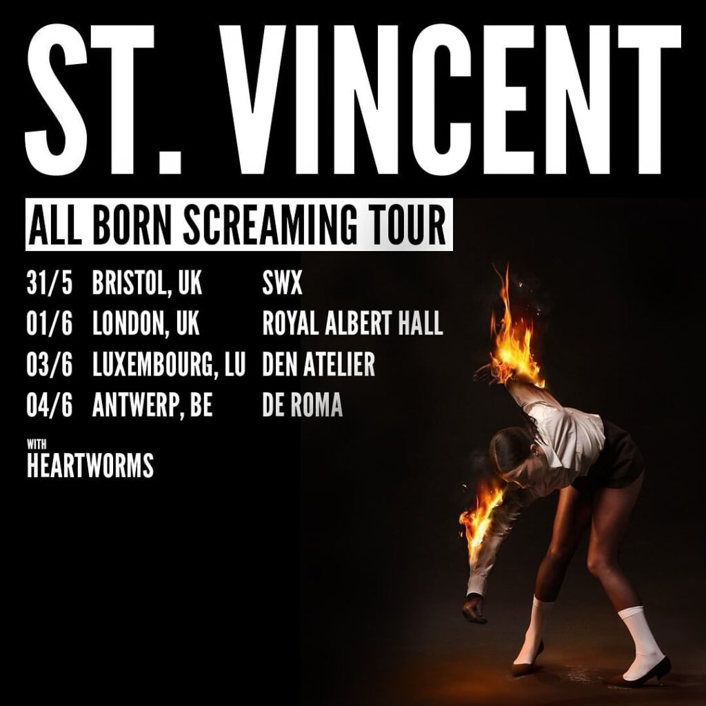 st vincent uk-eu tour dates