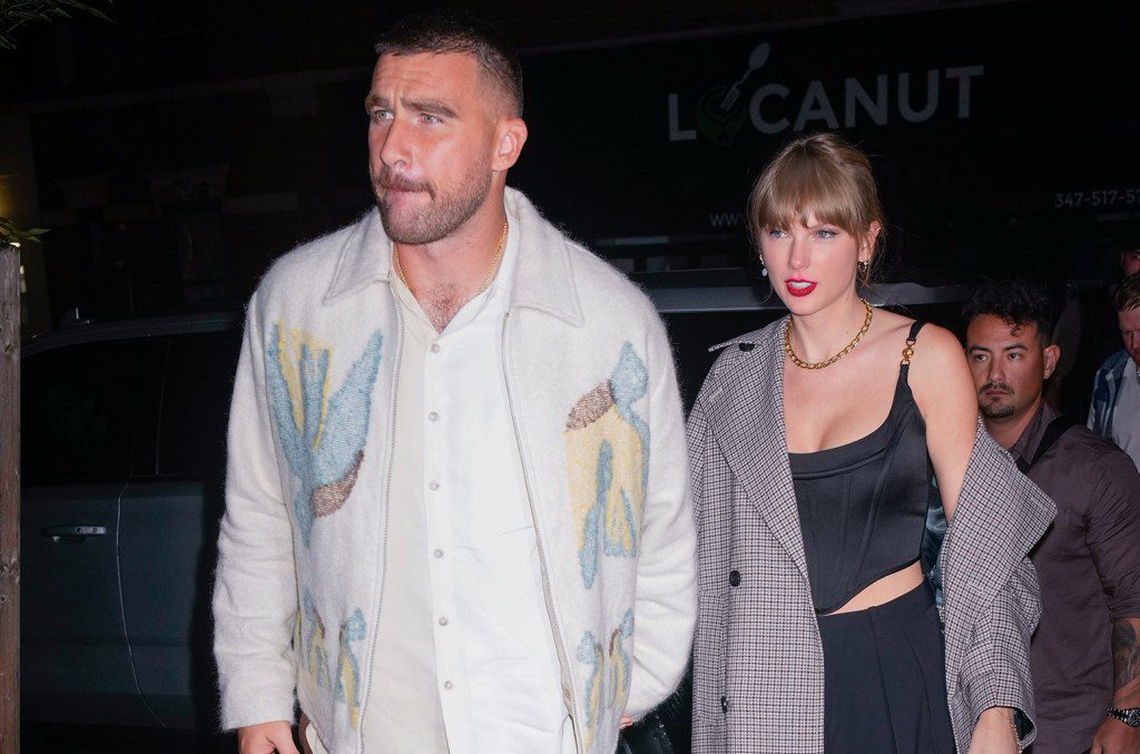Taylor Swift Accepts Her Own ‘Fortnight’ Challenge by Sharing Cute Video of Travis Kelce Kiss, Her Cat Benjamin Button & More