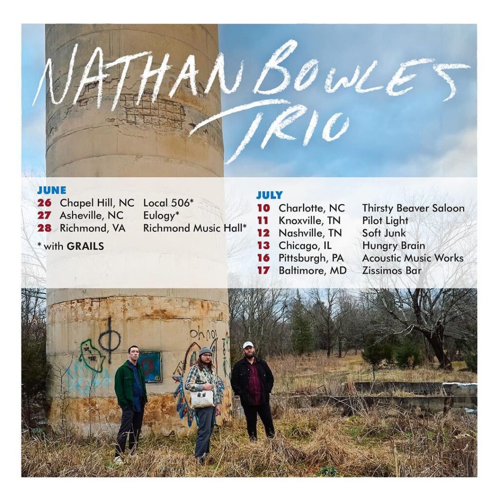 nathan bowles trio tour