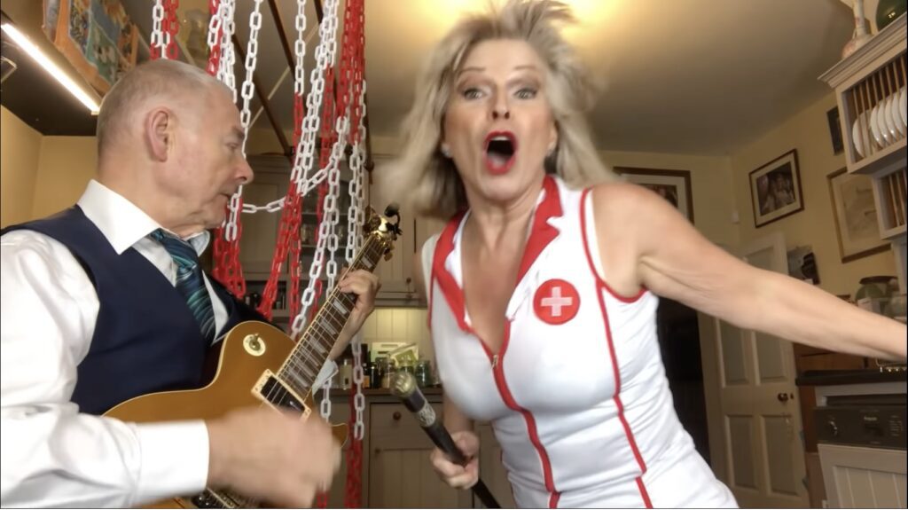 Watch Toyah & Robert Fripp revisit Alice Cooper’s “Poison”