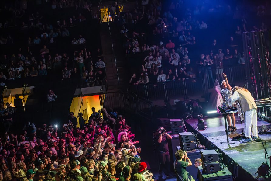 Sylvan Esso at Madison Square Garden