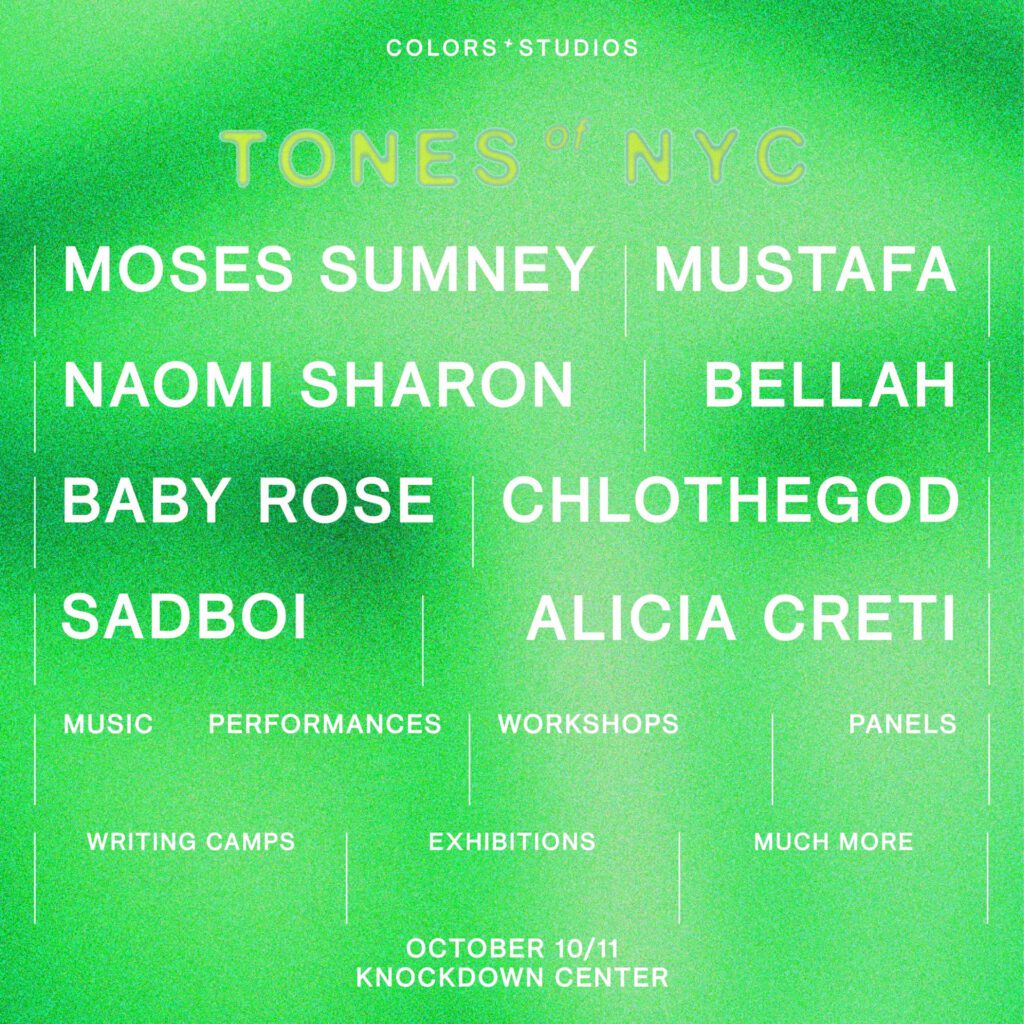 Moses Sumney, Mustafa, Naomi Sharon & more set for new TONES of NYC event