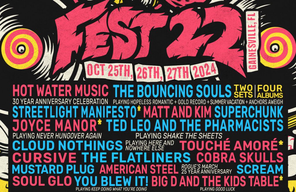 The Fest adds a bunch more bands to 2024 lineup