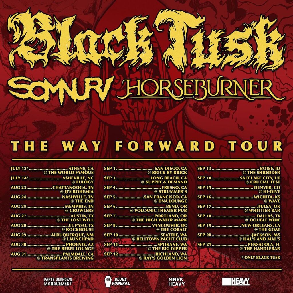 black tusk tour