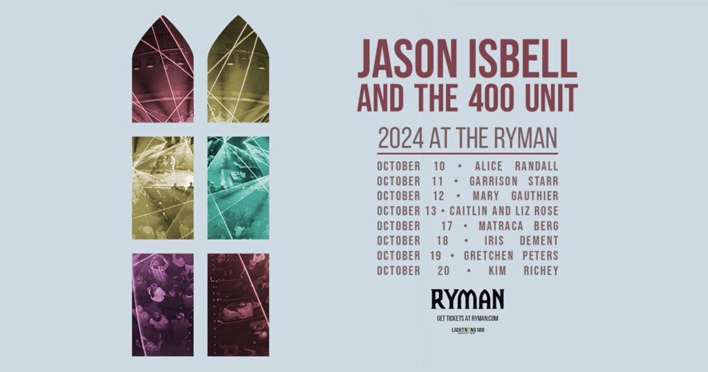 jason isbell ryman 2024