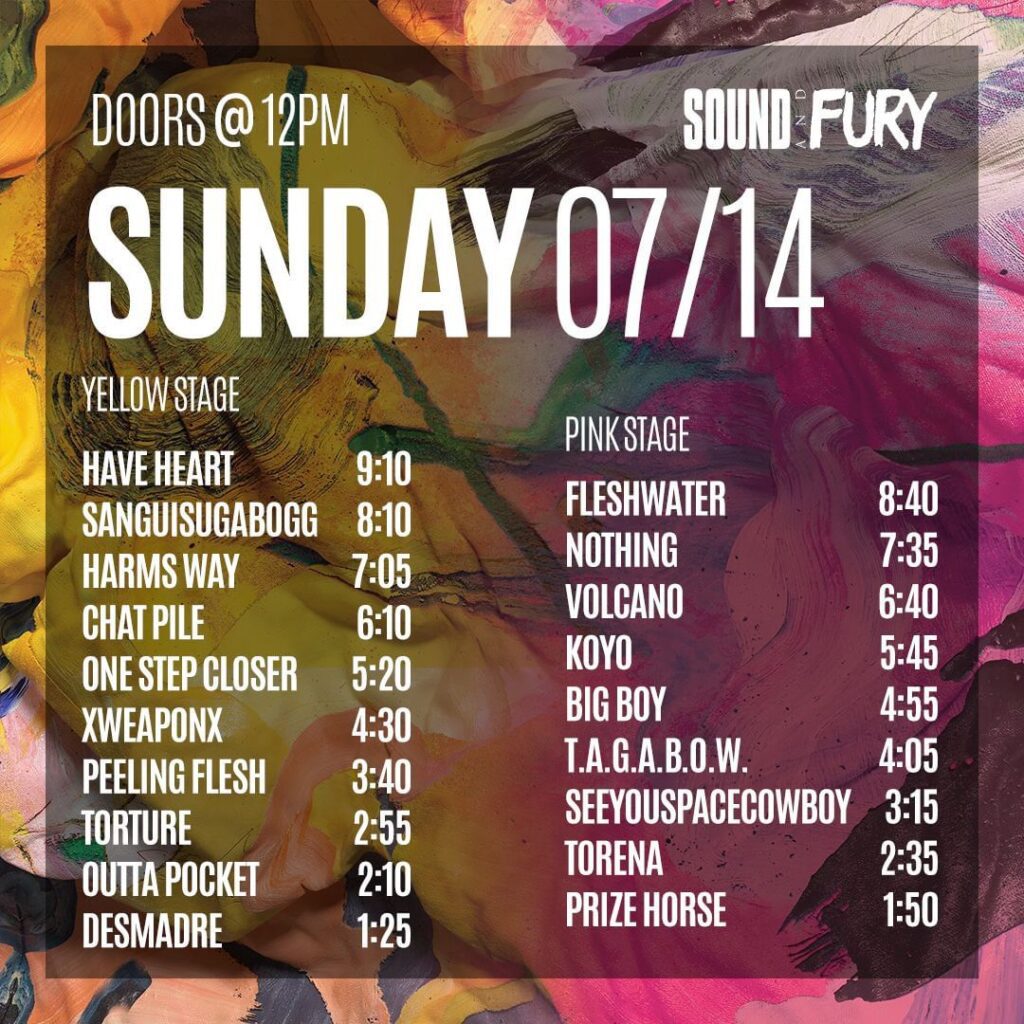 Sound & Fury 2024 Sunday