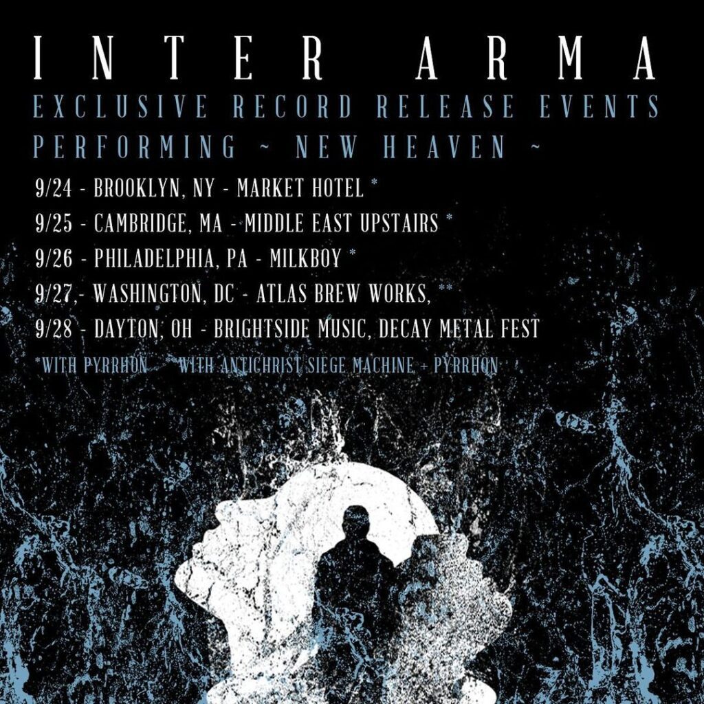 Inter Arma announce East Coast shows with Pyrrhon