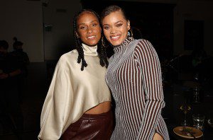 Alicia Keys and Andra Day attend Mercedes-Benz Presents 'The Table' at Verse LA on June 28, 2024 in Los Angeles, BET Week