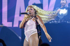Baby Tate performs on the BET Amplified Music Stage during Day 2 of the BET Experience Fan Fest at Los Angeles Convention Center on June 29, 2024 in Los Angeles, California.