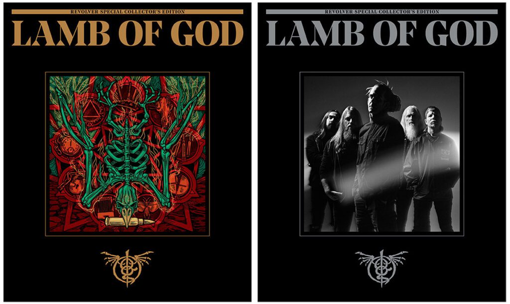 Lamb of God: new limited color vinyl variants, magazine, t-shirt & statue available for pre-order