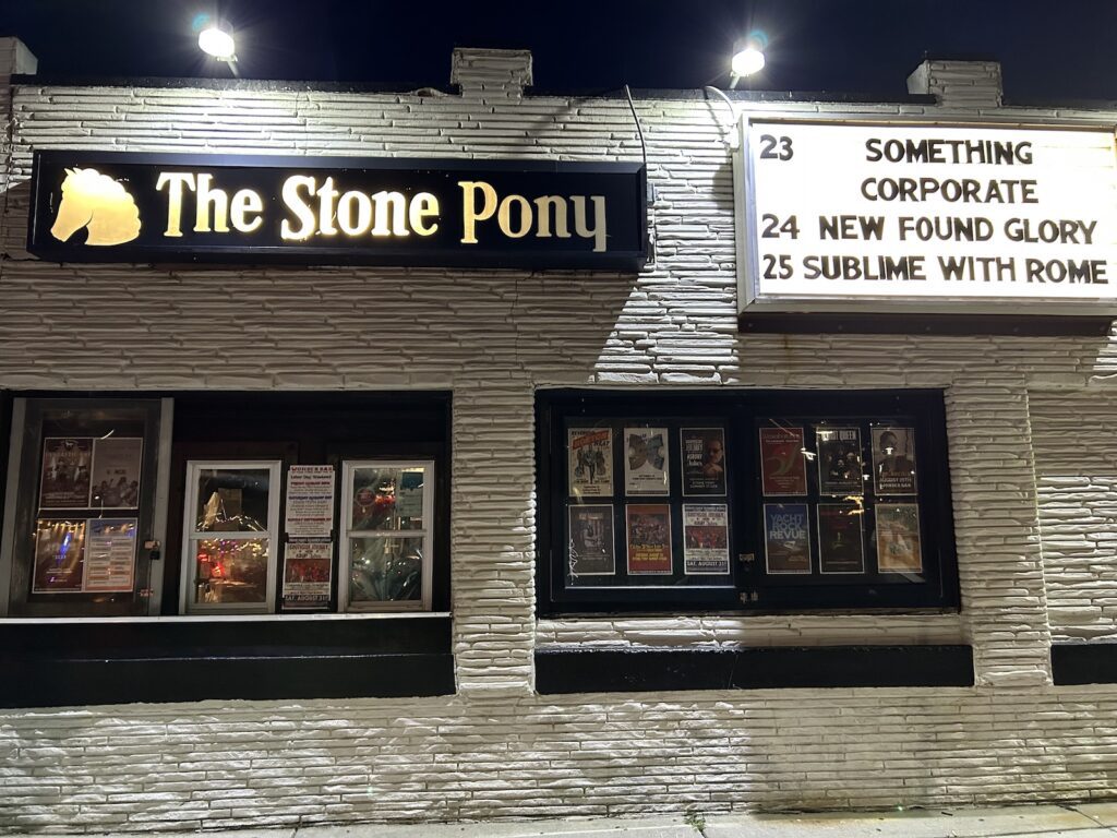 Stone Pony Something Corporate New Found Glory