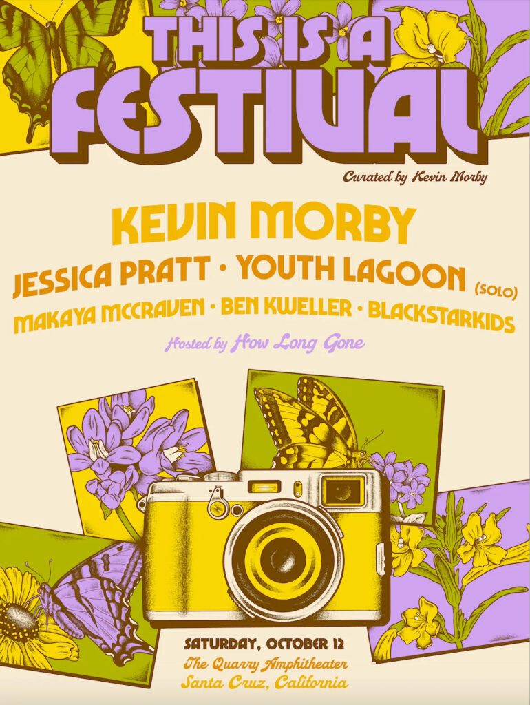 Kevin Morby announces This Is a Festival w/ Jessica Pratt, Youth Lagoon, Makaya McCraven, more