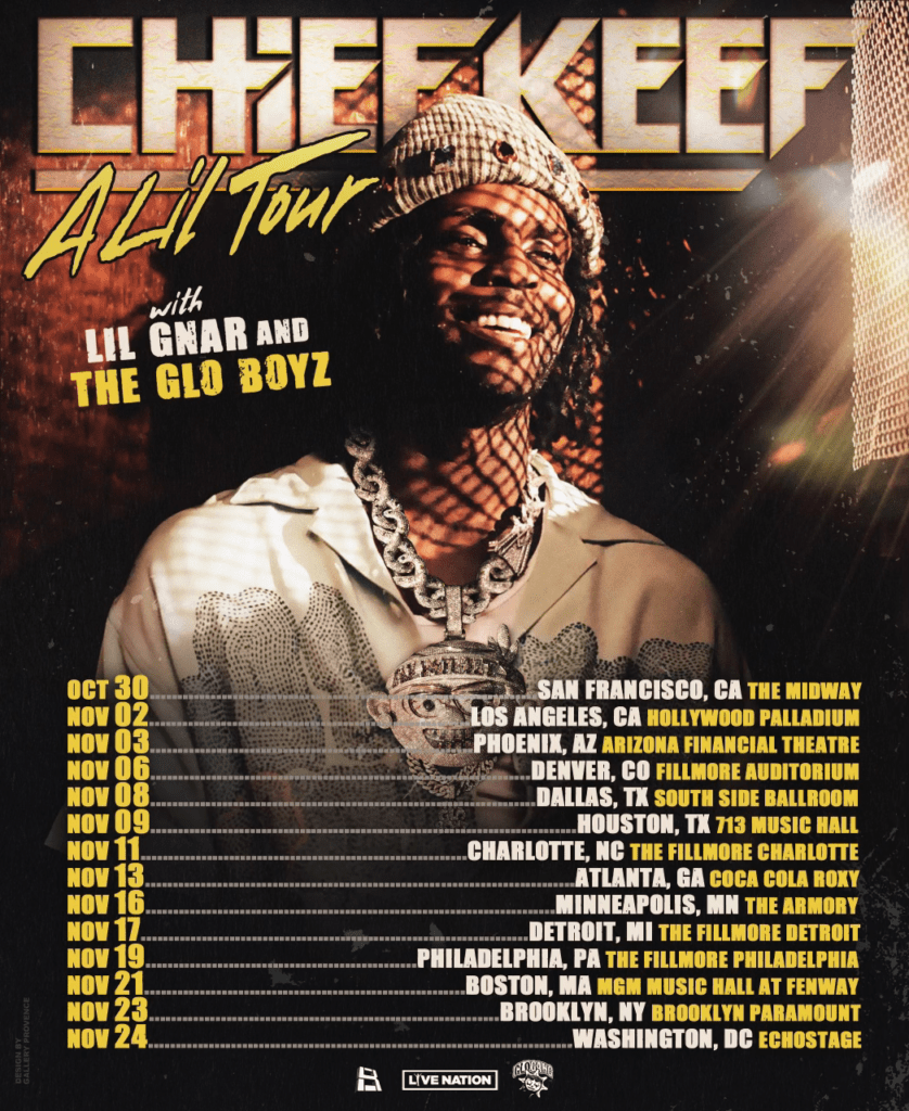 chief keef tour