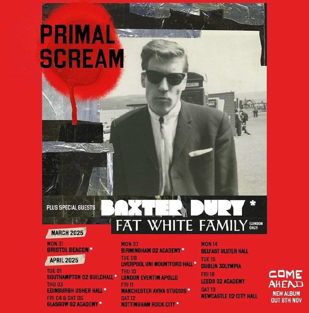 primal scream tour