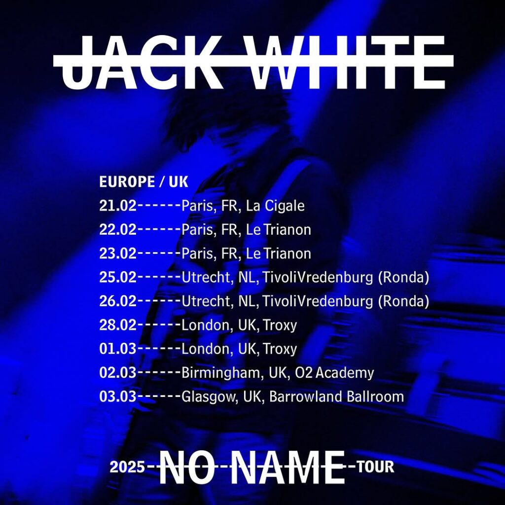 jack white tour dates europe