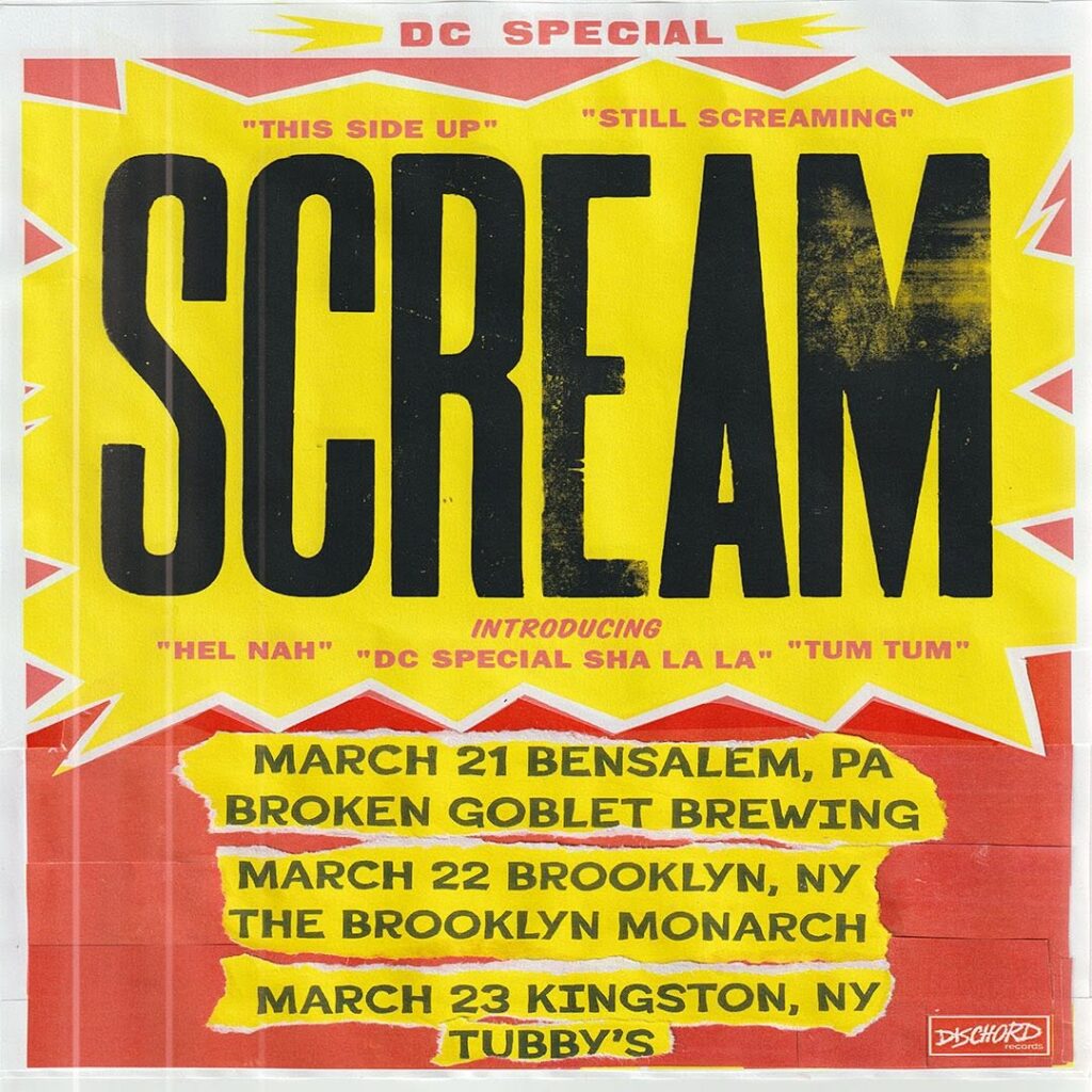 Scream East Coast shows