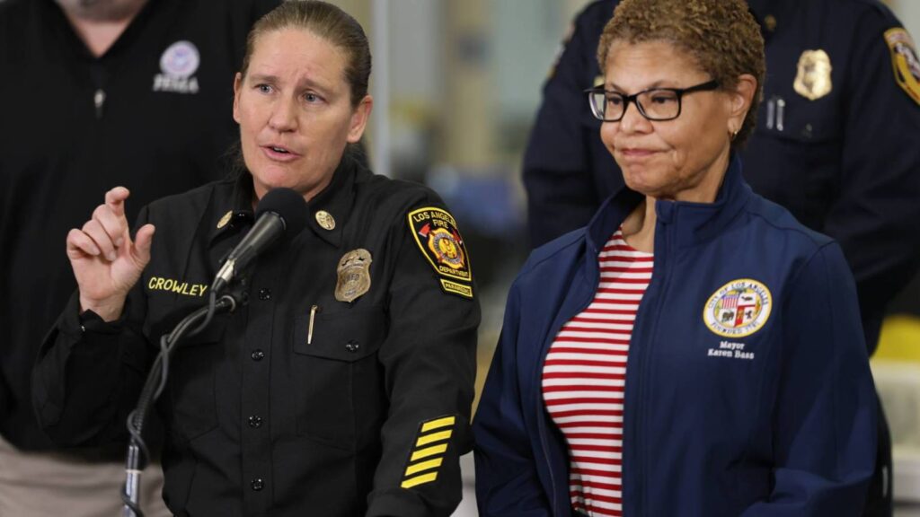 Ousted L.A. Fire Chief Claims Mayor Bass Cut Department’s Budget by $17.6 Million, Demands Apology
