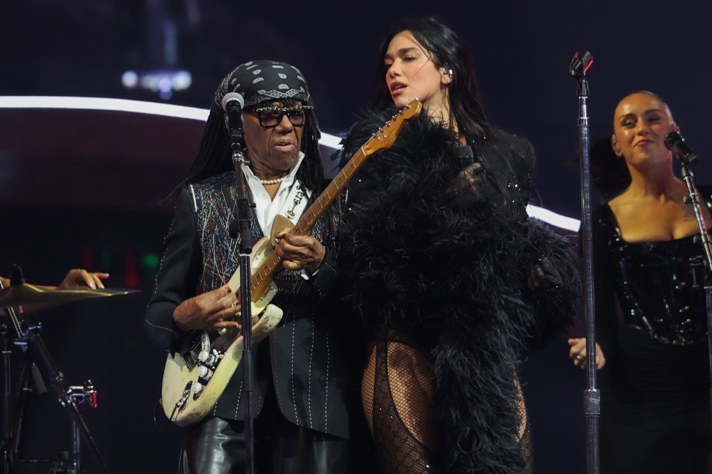 Dua Lipa and Nile Rodgers Team Up for Chic Classic ‘Le Freak’ at MSG Show in New York