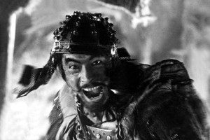 THE SEVEN SAMURAI, (aka SHICHININ NO SAMURAI), Toshiro Mifune, 1954