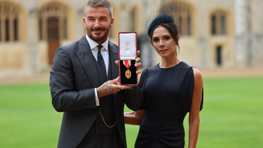 Arise, Sir Goldenballs: David Beckham Is Officially a Knight