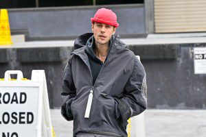 LOS ANGELES, CA - APRIL 15: Justin Bieber is seen on April 15, 2025 in Los Angeles, California.  (Photo by DUTCH/Bauer-Griffin/GC Images)