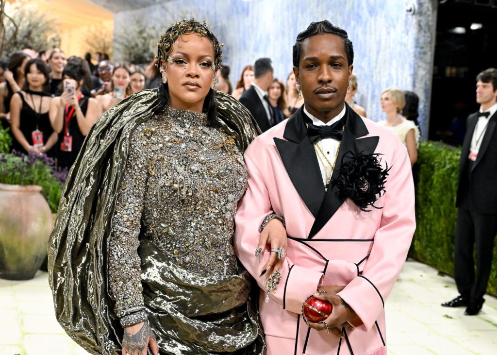 A$AP Rocky and Rihanna Shine at the 2026 Met Gala