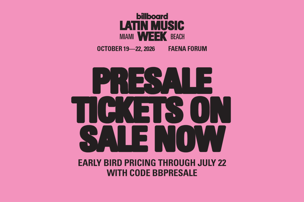 Billboard Latin Music Week 2026: Tickets and Event Details